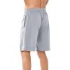 image:imageNORTHYARD Mens 5710 Athletic Basketball Shorts Workout Gym Quick Dry Shorts Lightweight Mesh Running Shorts TennisLightgrey