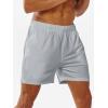 image:imageNORTHYARD Mens 5710 Athletic Basketball Shorts Workout Gym Quick Dry Shorts Lightweight Mesh Running Shorts TennisLightgrey