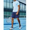 image:imageNORTHYARD Mens 5710 Athletic Basketball Shorts Workout Gym Quick Dry Shorts Lightweight Mesh Running Shorts TennisNavy