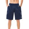image:imageNORTHYARD Mens 5710 Athletic Basketball Shorts Workout Gym Quick Dry Shorts Lightweight Mesh Running Shorts TennisNavy