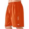 image:imageNORTHYARD Mens 5710 Athletic Basketball Shorts Workout Gym Quick Dry Shorts Lightweight Mesh Running Shorts TennisOrange