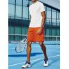 image:imageNORTHYARD Mens 5710 Athletic Basketball Shorts Workout Gym Quick Dry Shorts Lightweight Mesh Running Shorts TennisOrange