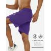 image:imageNORTHYARD Mens 5710 Athletic Basketball Shorts Workout Gym Quick Dry Shorts Lightweight Mesh Running Shorts TennisPurple