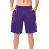 image:imageNORTHYARD Mens 5710 Athletic Basketball Shorts Workout Gym Quick Dry Shorts Lightweight Mesh Running Shorts TennisPurple