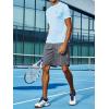 image:imageNORTHYARD Mens 5710 Athletic Basketball Shorts Workout Gym Quick Dry Shorts Lightweight Mesh Running Shorts TennisSmokegrey
