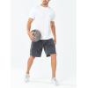 image:imageNORTHYARD Mens 5710 Athletic Basketball Shorts Workout Gym Quick Dry Shorts Lightweight Mesh Running Shorts TennisSmokegrey