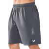 image:imageNORTHYARD Mens 5710 Athletic Basketball Shorts Workout Gym Quick Dry Shorts Lightweight Mesh Running Shorts TennisSmokegrey