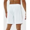 image:imageNORTHYARD Mens 5710 Athletic Basketball Shorts Workout Gym Quick Dry Shorts Lightweight Mesh Running Shorts TennisWhite