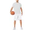 image:imageNORTHYARD Mens 5710 Athletic Basketball Shorts Workout Gym Quick Dry Shorts Lightweight Mesh Running Shorts TennisWhite