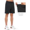 image:imageNORTHYARD Mens 7 Gym Shorts Knit Athletic Tennis Shorts for Men with Zipper Pockets for Workout Athletic TrainingBlack