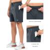 image:imageNORTHYARD Mens 7 Gym Shorts Knit Athletic Tennis Shorts for Men with Zipper Pockets for Workout Athletic TrainingDarkgrey