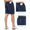 image:imageNORTHYARD Mens 7 Gym Shorts Knit Athletic Tennis Shorts for Men with Zipper Pockets for Workout Athletic TrainingNavy