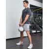 image:imageNORTHYARD Mens Athletic Running Shorts 5 Quick Dry Lightweight with Zip Pockets Gym Workout ActiveLightgrey