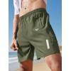 image:imageNORTHYARD Mens Athletic Running Shorts Quick Dry Workout Shorts 7 5 9 Lightweight Sports Gym Basketball Tennis HikingArmygreen