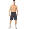 image:imageNORTHYARD Mens Athletic Running Shorts Quick Dry Workout Shorts 7 5 9 Lightweight Sports Gym Basketball Tennis HikingDarkgrey