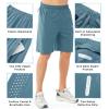 image:imageNORTHYARD Mens Athletic Running Shorts Quick Dry Workout Shorts 7 5 9 Lightweight Sports Gym Basketball Tennis HikingGreyblue