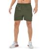 image:imageNORTHYARD Mens Athletic Running Shorts Quick Dry Workout Shorts Lightweight Sports Gym Basketball 7 9 5 Tennis HikingArmygreen