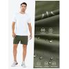 image:imageNORTHYARD Mens Athletic Running Shorts Quick Dry Workout Shorts Lightweight Sports Gym Basketball 7 9 5 Tennis HikingArmygreen