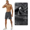image:imageNORTHYARD Mens Athletic Running Shorts Quick Dry Workout Shorts Lightweight Sports Gym Basketball 7 9 5 Tennis HikingCamoblack