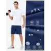 image:imageNORTHYARD Mens Athletic Running Shorts Quick Dry Workout Shorts Lightweight Sports Gym Basketball 7 9 5 Tennis HikingDarkblue