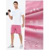 image:imageNORTHYARD Mens Athletic Running Shorts Quick Dry Workout Shorts Lightweight Sports Gym Basketball 7 9 5 Tennis HikingPowderpink