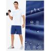 image:imageNORTHYARD Mens Athletic Running Shorts Quick Dry Workout Shorts Lightweight Sports Gym Basketball 7 9 5 Tennis HikingRoyalblue