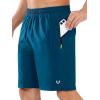 image:imageNORTHYARD Mens Athletic Running Shorts Quick Dry Workout Shorts Lightweight Sports Gym Basketball 7 9 5 Tennis HikingSeablue