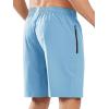 image:imageNORTHYARD Mens Athletic Running Shorts Quick Dry Workout Shorts Lightweight Sports Gym Basketball 7 9 5 Tennis HikingSkyblue