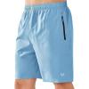 image:imageNORTHYARD Mens Athletic Running Shorts Quick Dry Workout Shorts Lightweight Sports Gym Basketball 7 9 5 Tennis HikingSkyblue