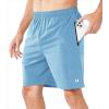 image:imageNORTHYARD Mens Athletic Running Shorts Quick Dry Workout Shorts Lightweight Sports Gym Basketball 7 9 5 Tennis HikingSkyblue