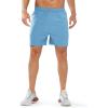 image:imageNORTHYARD Mens Athletic Running Shorts Quick Dry Workout Shorts Lightweight Sports Gym Basketball 7 9 5 Tennis HikingSkyblue