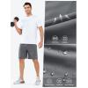 image:imageNORTHYARD Mens Athletic Running Shorts Quick Dry Workout Shorts Lightweight Sports Gym Basketball 7 9 5 Tennis HikingSmokegrey