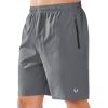 image:imageNORTHYARD Mens Athletic Running Shorts Quick Dry Workout Shorts Lightweight Sports Gym Basketball 7 9 5 Tennis HikingSmokegrey