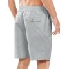 image:imageNORTHYARD Mens Casual ShortsCotton 9 Golf Hiking Drawstring Elastic Waist Work Shorts with Zipper PocketsMediumgrey