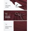image:imageNORTHYARD Mens Cotton Casual Sweat Shorts Athletic Running Short with Zipper Pockets 7 Workout Gym Lounge for MensWine