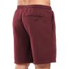 image:imageNORTHYARD Mens Cotton Casual Sweat Shorts Athletic Running Short with Zipper Pockets 7 Workout Gym Lounge for MensWine