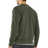 image:imageNORTHYARD Mens Crewneck Sweatshirt Long Sleeve Cotton Sweat Shirt Lightweight Athletic Workout Sport Gym Running SweatshirtsArmygreen