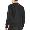 image:imageNORTHYARD Mens Crewneck Sweatshirt Long Sleeve Cotton Sweat Shirt Lightweight Athletic Workout Sport Gym Running SweatshirtsBlack