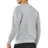 image:imageNORTHYARD Mens Crewneck Sweatshirt Long Sleeve Cotton Sweat Shirt Lightweight Athletic Workout Sport Gym Running SweatshirtsGreyheather