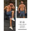 image:imageNORTHYARD Mens Running Athletic Shorts 5 7 9 Workout Gym Short Tennis Quick Dry Active Sport Hiking BasketballCool Grey