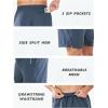 image:imageNORTHYARD Mens Running Athletic Shorts 5 7 9 Workout Gym Short Tennis Quick Dry Active Sport Hiking BasketballCool Grey