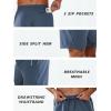 image:imageNORTHYARD Mens Running Athletic Shorts 5 7 9 Workout Gym Short Tennis Quick Dry Active Sport Hiking BasketballCool Grey