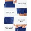 image:imageNORTHYARD Mens Running Athletic Shorts 5 7 9 Workout Gym Short Tennis Quick Dry Active Sport Hiking BasketballRoyalblue