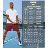 image:imageNORTHYARD Mens Running Athletic Shorts 5 7 9 Workout Gym Short Tennis Quick Dry Active Sport Hiking BasketballWine