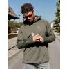 image:imageNORTHYARD Mens Running Hoodie Lightweight Fleece Workout Pullover Long Sleeve Cold Weather Hooded Sweatshirts Athletic GymDarkkhaki