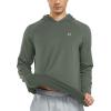 image:imageNORTHYARD Mens Running Hoodie Lightweight Fleece Workout Pullover Long Sleeve Cold Weather Hooded Sweatshirts Athletic GymSagegreen