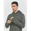 image:imageNORTHYARD Mens Running Hoodie Lightweight Fleece Workout Pullover Long Sleeve Cold Weather Hooded Sweatshirts Athletic GymSagegreen