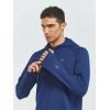 image:imageNORTHYARD Mens Running Hoodie Lightweight Fleece Workout Pullover Long Sleeve Cold Weather Hooded Sweatshirts Athletic GymSeablue