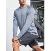 image:imageNORTHYARD Mens Sun Protection Shirts UPF 50 Long Sleeve Swim Rash Guard Shirt Running Workout Athletic Hiking UV FishingBlueheather
