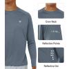 image:imageNORTHYARD Mens Sun Protection Shirts UPF 50 Long Sleeve Swim Rash Guard Shirt Running Workout Athletic Hiking UV FishingCloud